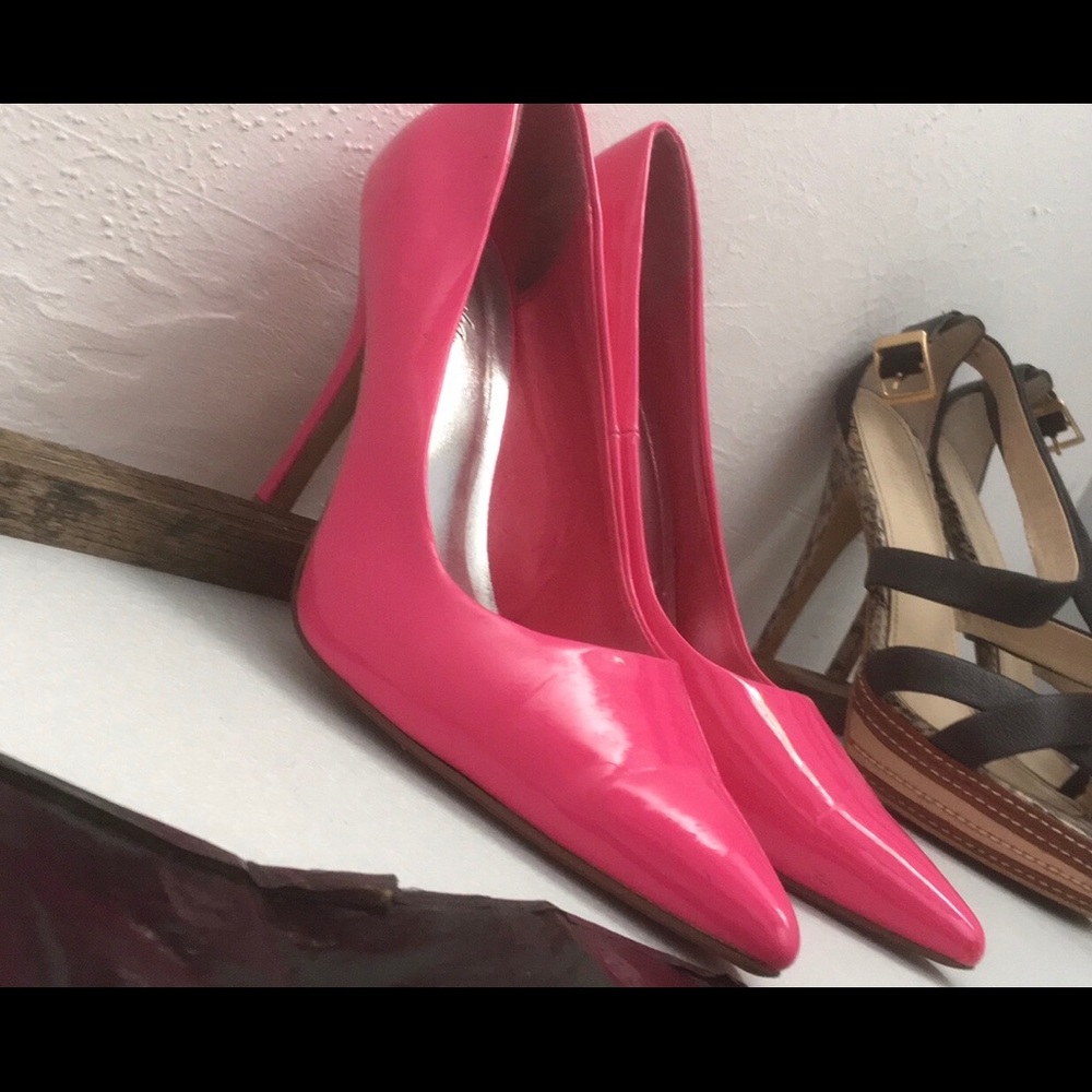 8.5 Pink Paprika pumps